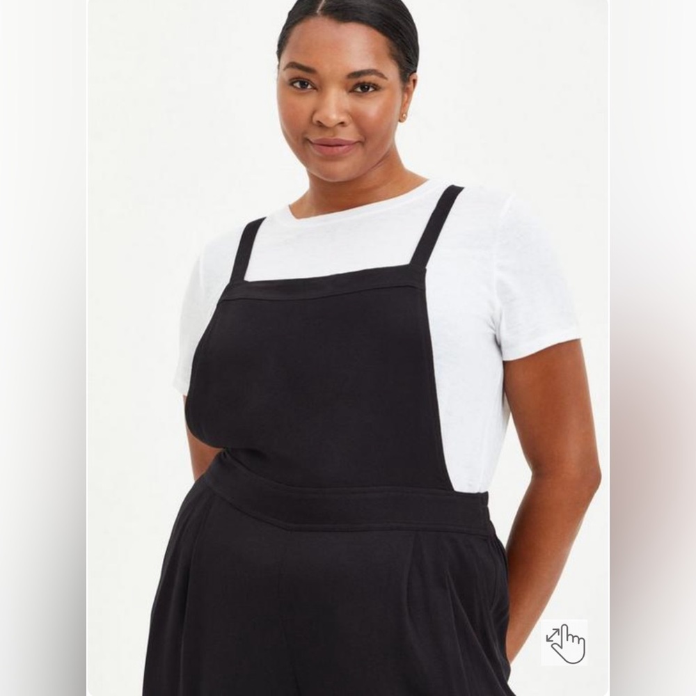 Torrid NWT Women’s Wide Leg Stretch Crepe Jumper